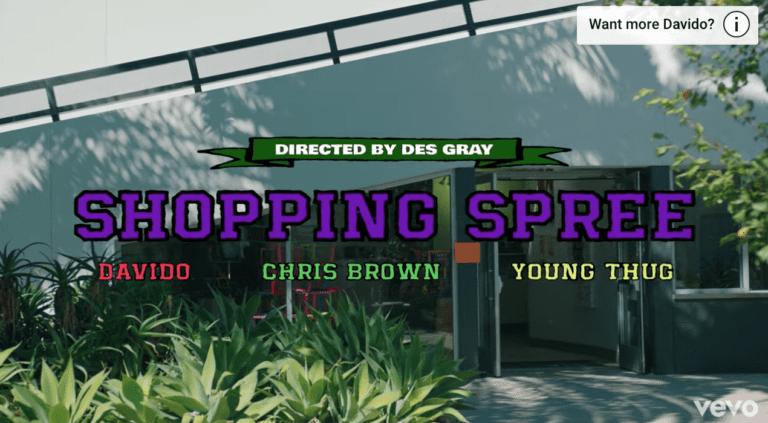 Davido – Shopping Spree ft. Chris Brown Young Thug