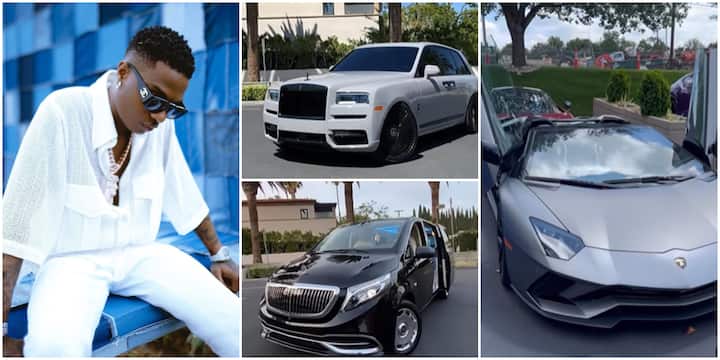 Wizkid And His Luxury Cars